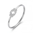 Butterfly Sparkle Bangle