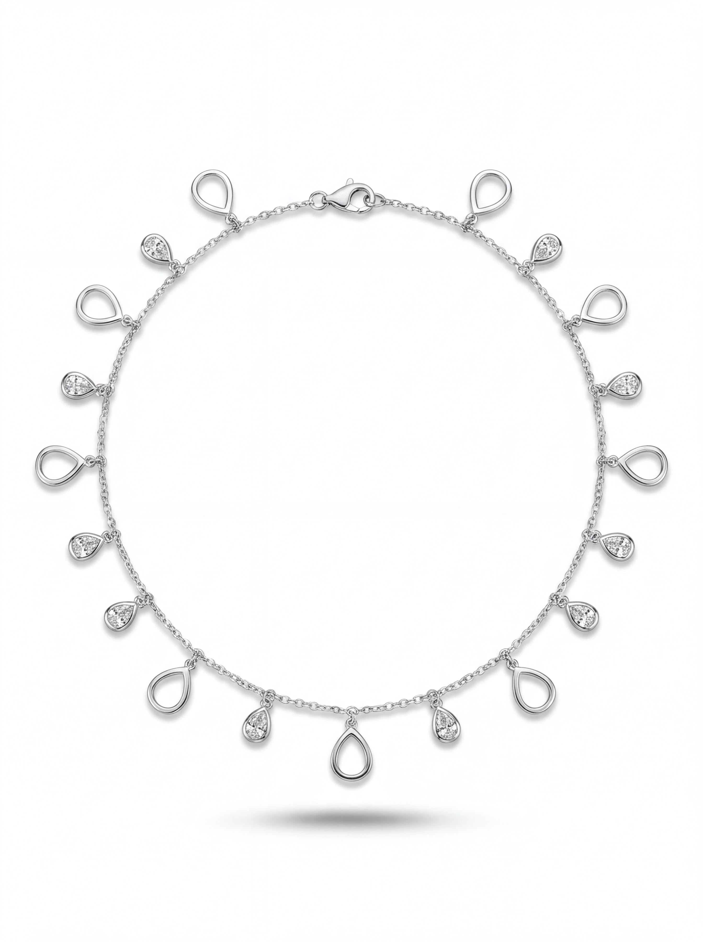 Teardrop Charm Necklace