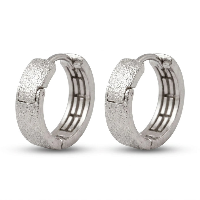 Textured Hoop Earrings