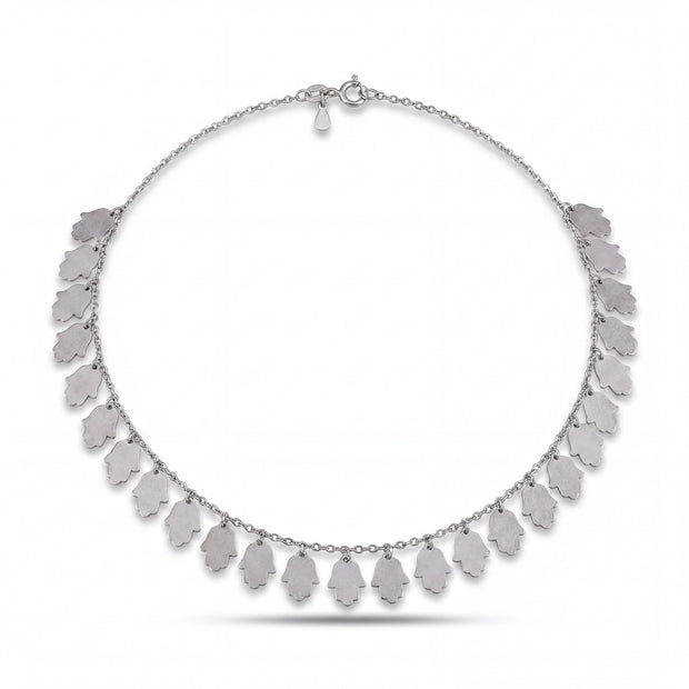 Hand Fringe Necklace