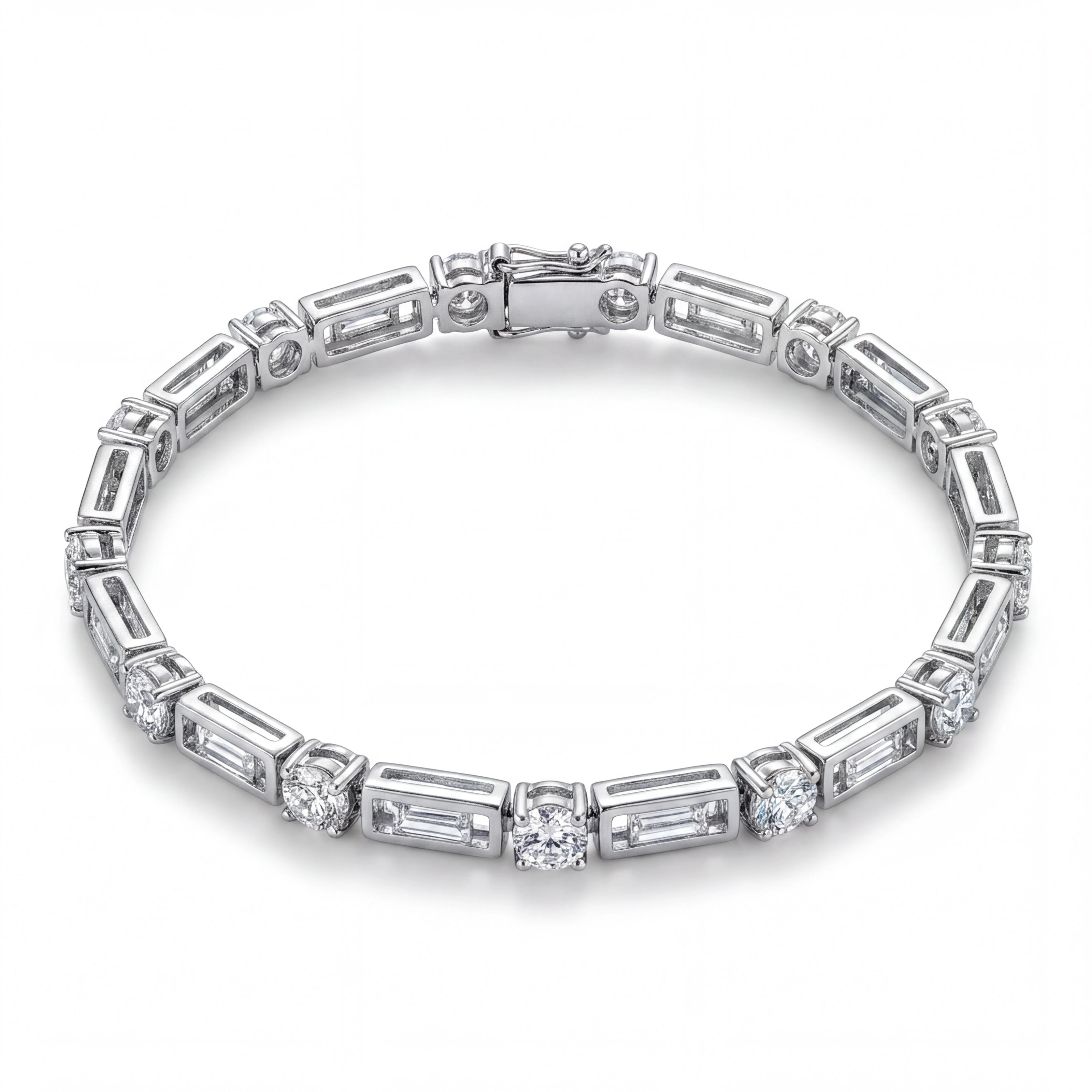 Baguette Tennis Bracelet