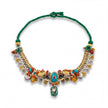 Elephant Gemstone Choker