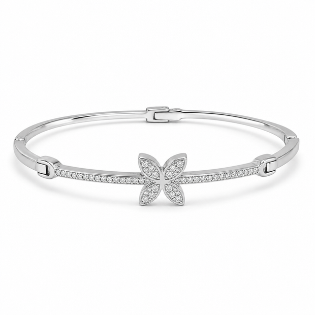Floral Sparkle Bangle