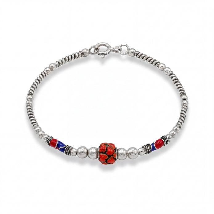 Artisanal Colour Bead Bracelet