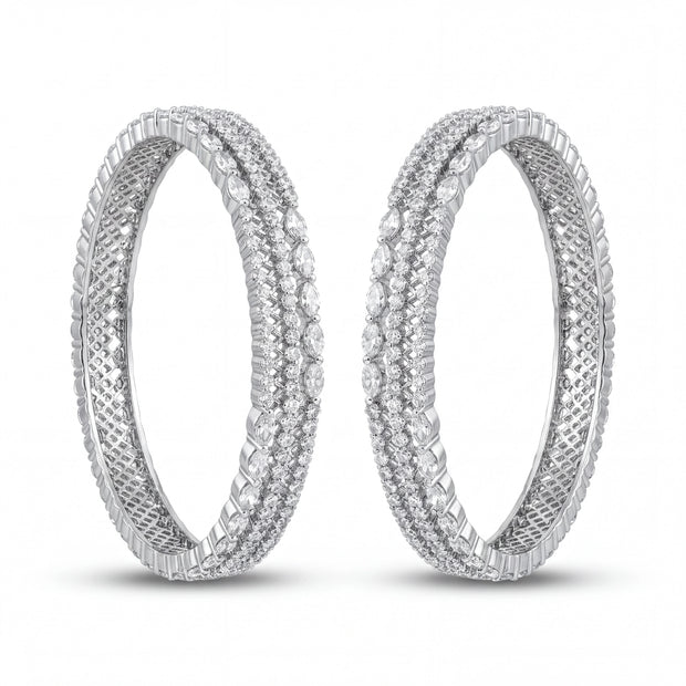 CZ Trio Bangles