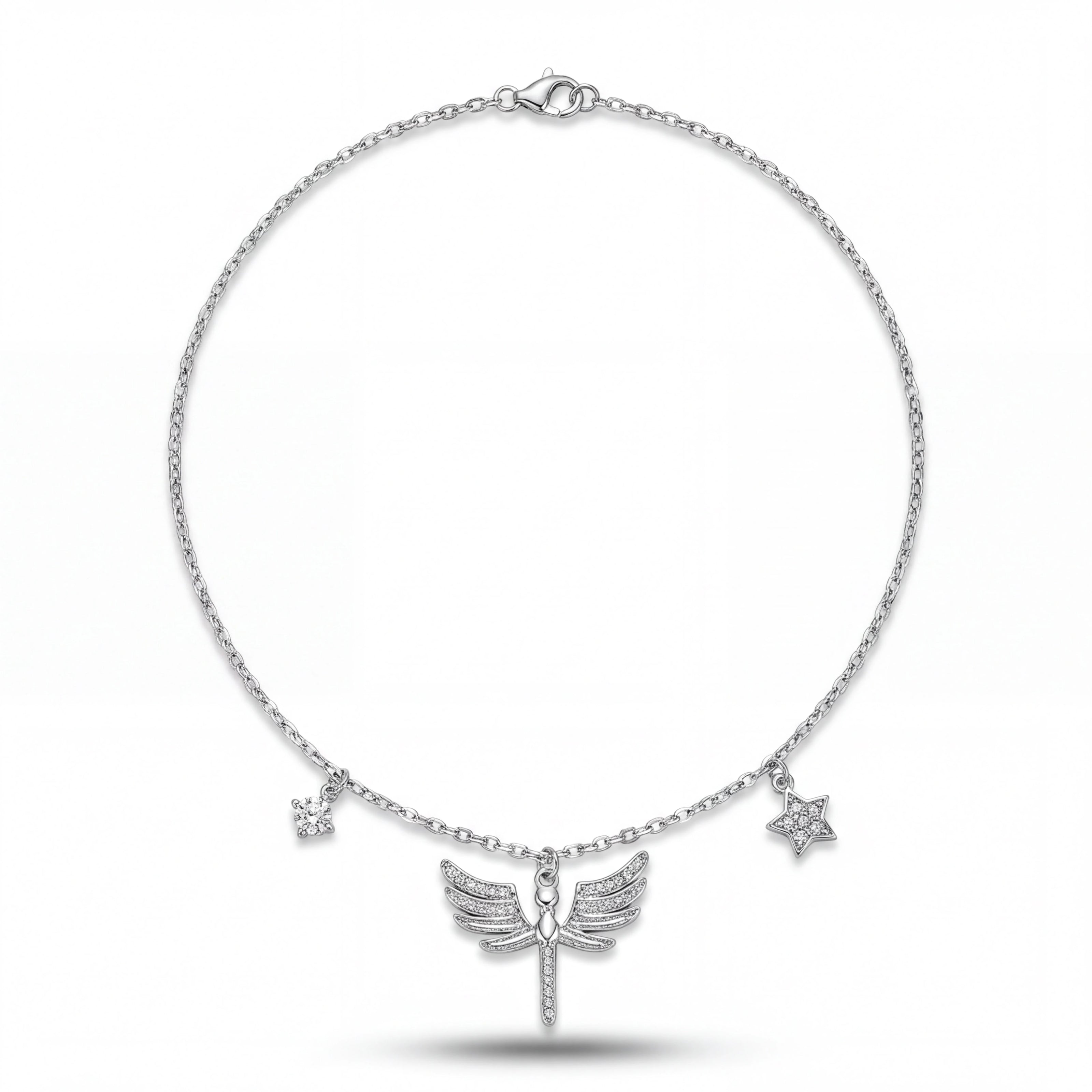 Winged Charm Necklace