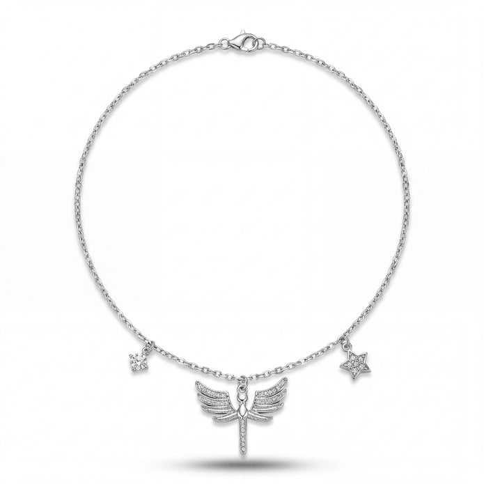 Winged Charm Necklace