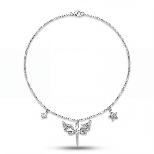 Winged Charm Necklace