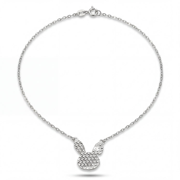 Geometric Bunny Necklace