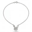 Geometric Bunny Necklace