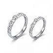 Chain Link CZ Ring
