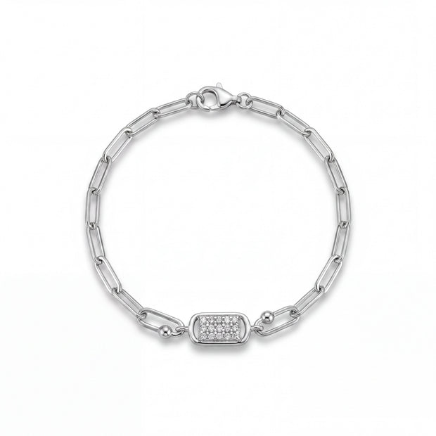 Pavé Link Bracelet