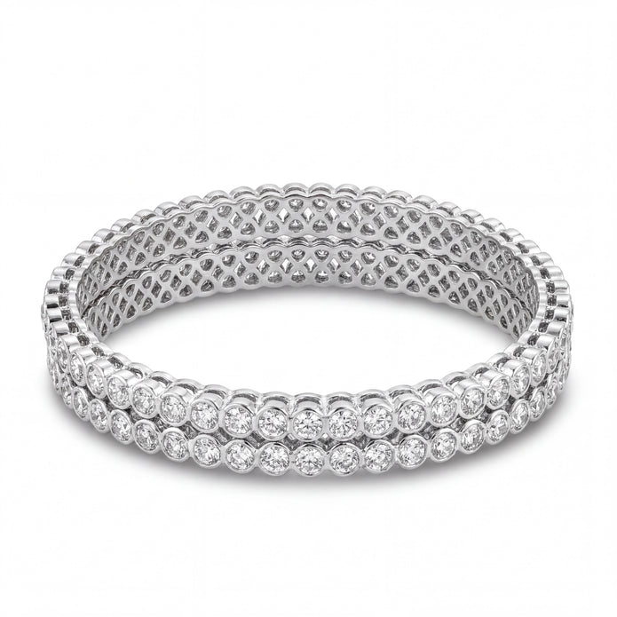 Double Row Sparkle Bangles
