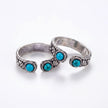 Turquoise Vintage Toe Rings