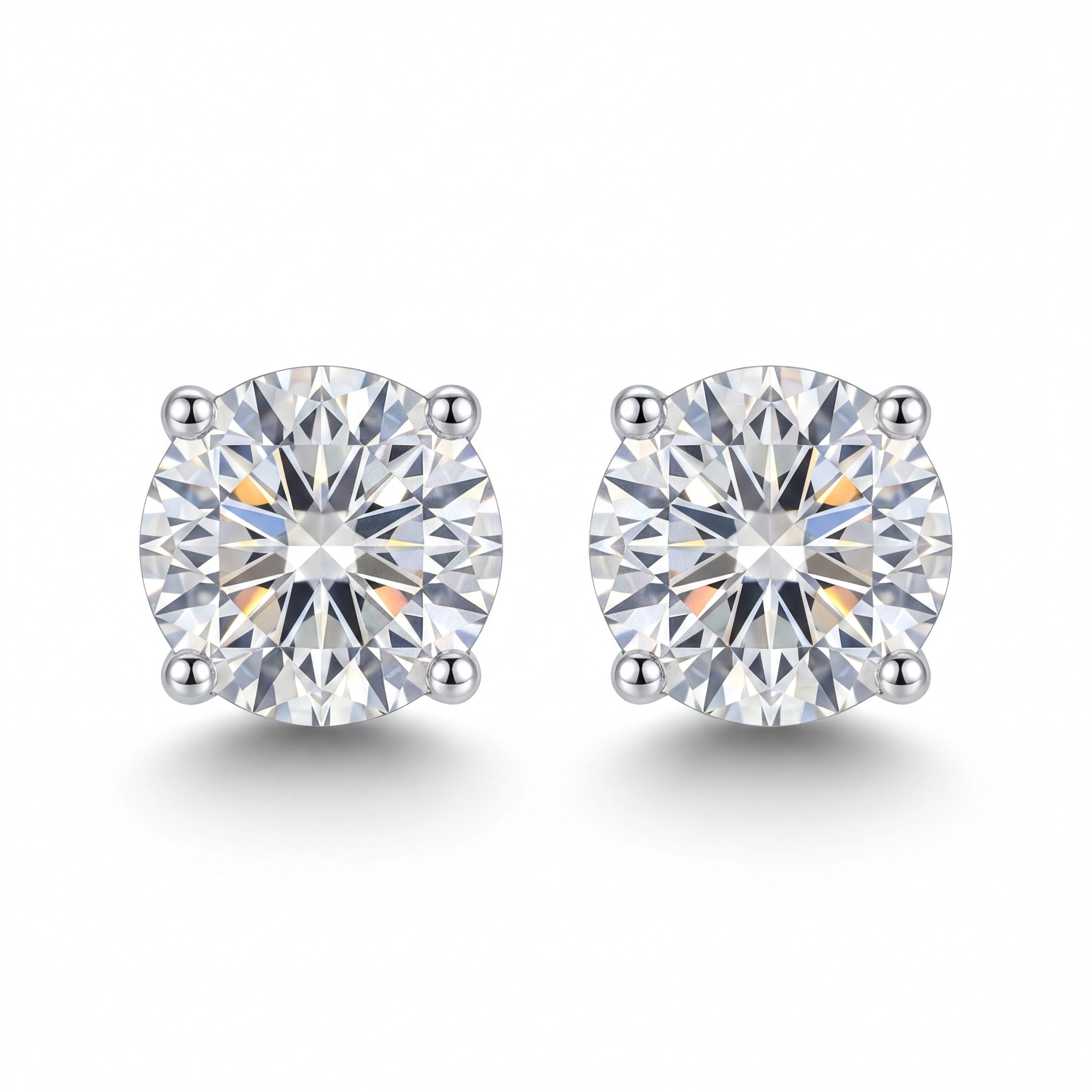 CZ Solitaire Studs