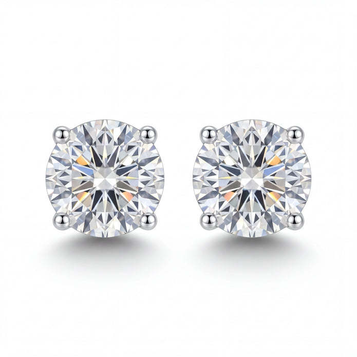 CZ Solitaire Studs