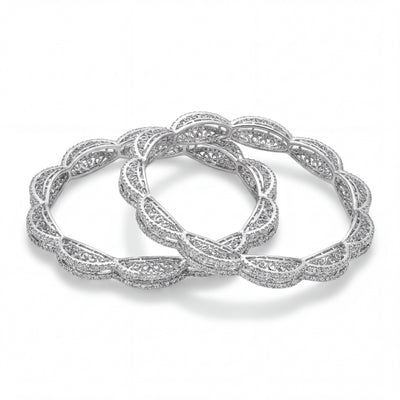 Filigree Scallop Bangles