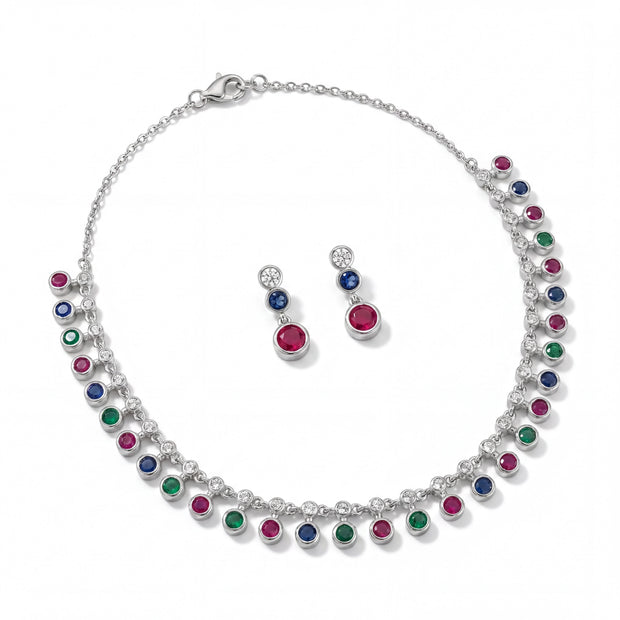 Vibrant Color CZ Set
