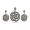 Marcasite Floral Set