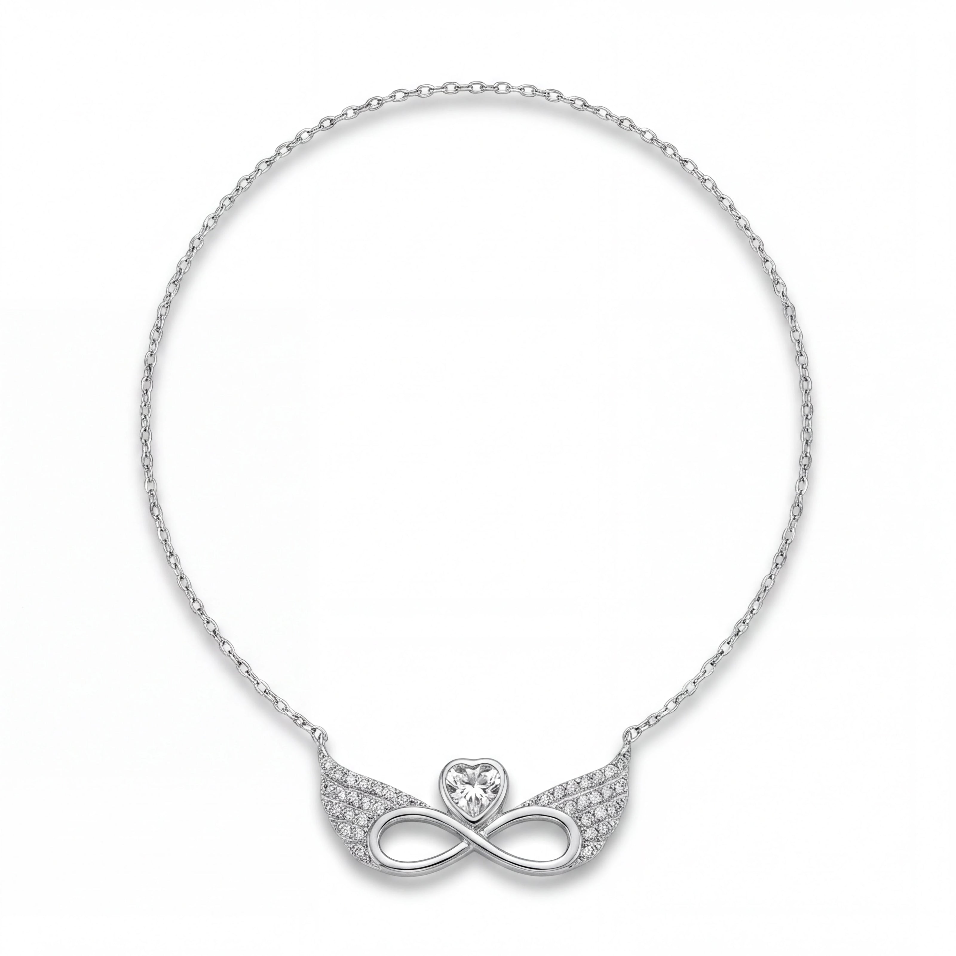 Infinity Wing Necklace