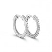 CZ Huggie Hoops