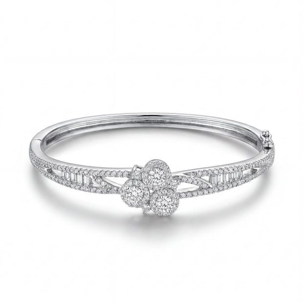 Trio Cluster Bangle
