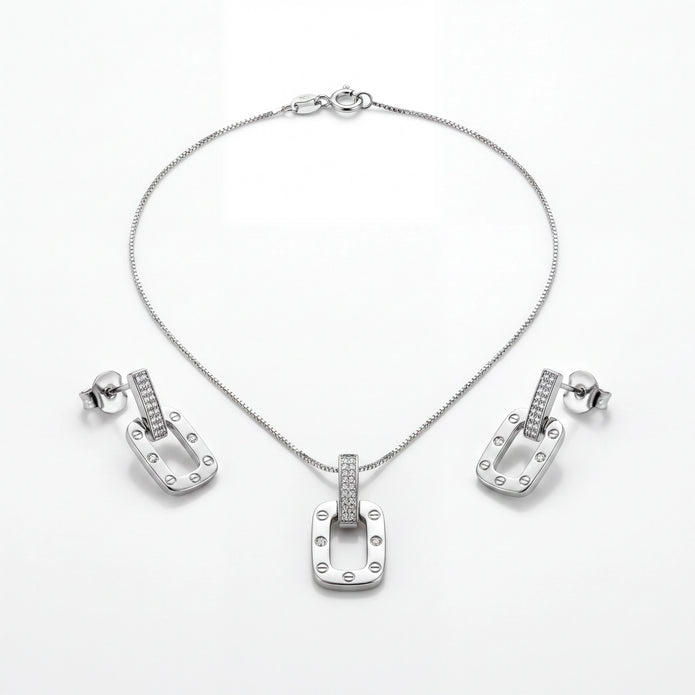 Rectangle Link CZ Set