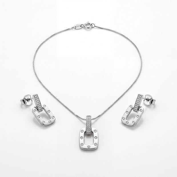 Rectangle Link CZ Set