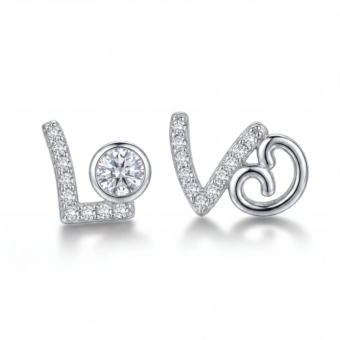 Love Motif Studs