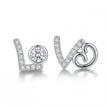 Love Motif Studs