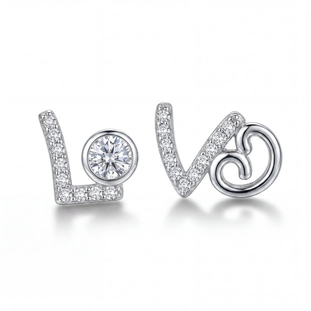 Love Motif Studs