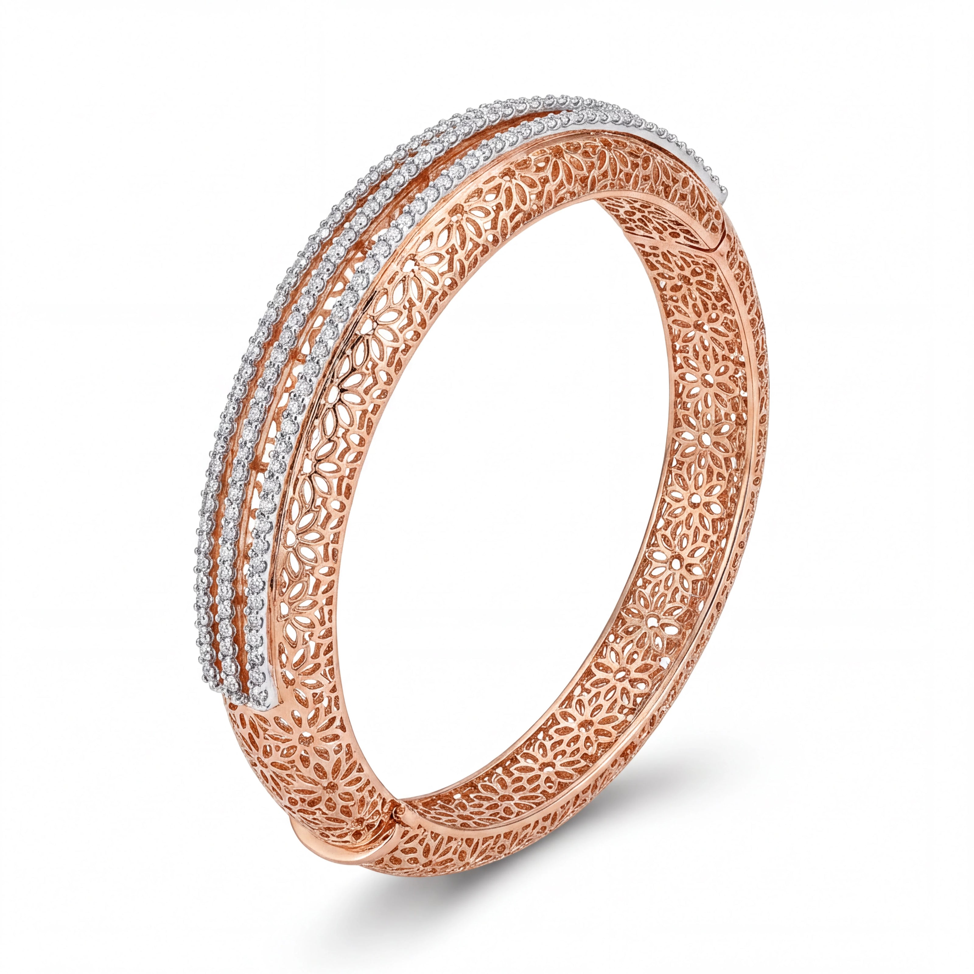 Filigree Sparkle Bangle