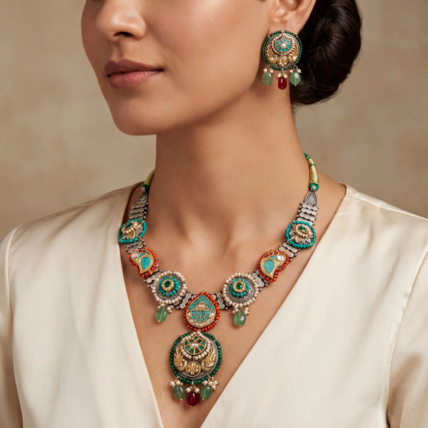 Heritage Meenakari Set — 2
