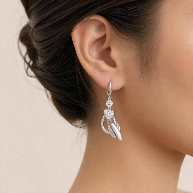CZ Cascade Earrings