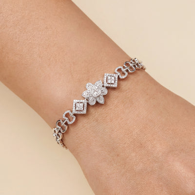 Floral Sparkle Bracelet — 2
