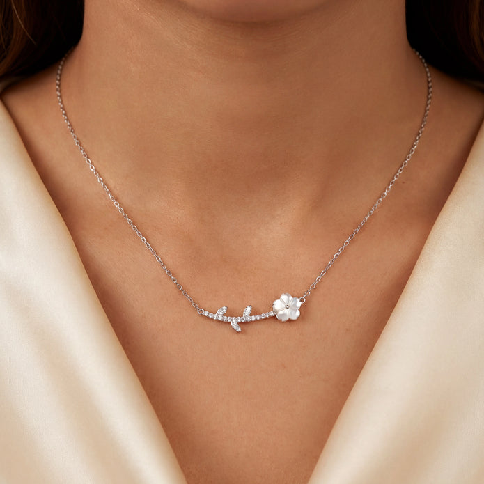 Blossom Pearl Necklace — 2