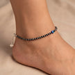 Evil Eye Beaded Anklet — 2