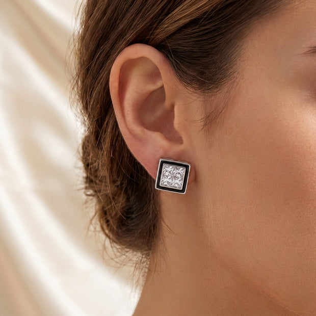 Square Grid Studs — 2