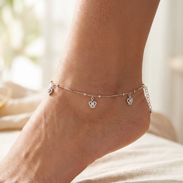Sparkling Crown Anklet — 2