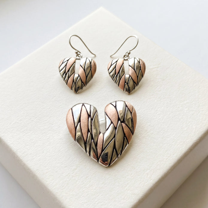 Two-Tone Heart Set — 2