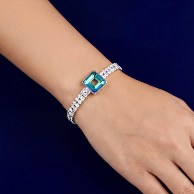 Iridescent Square Bracelet — 2