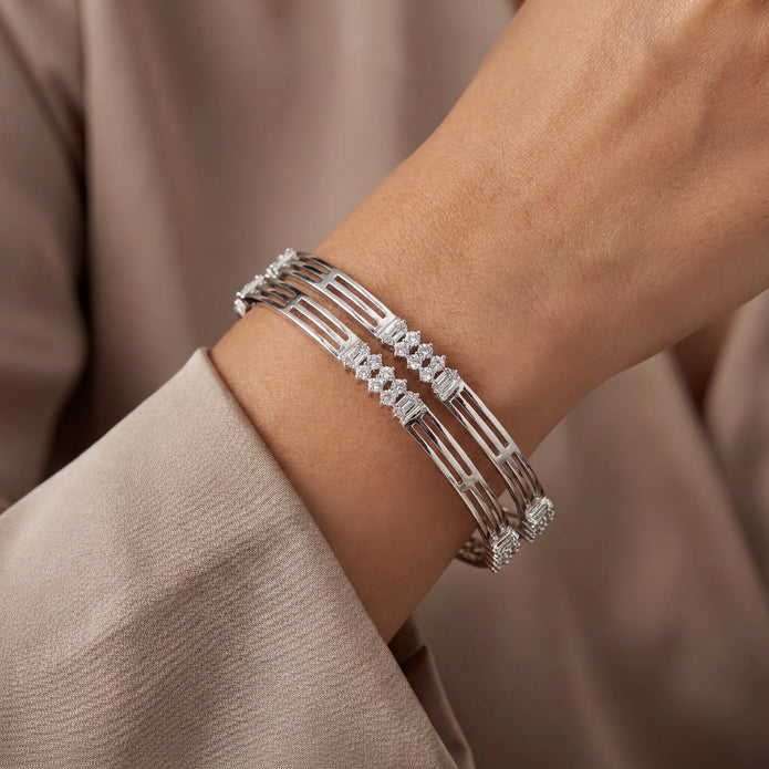 CZ Cutwork Bangles — 2