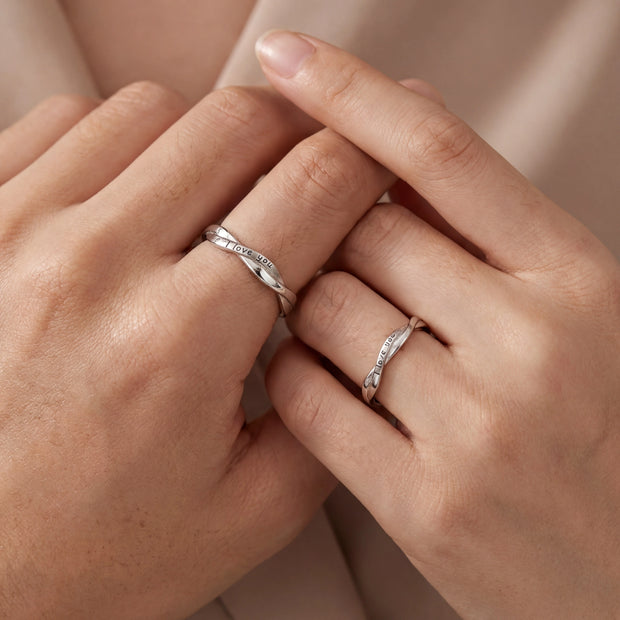 Love Engraved Ring — 2
