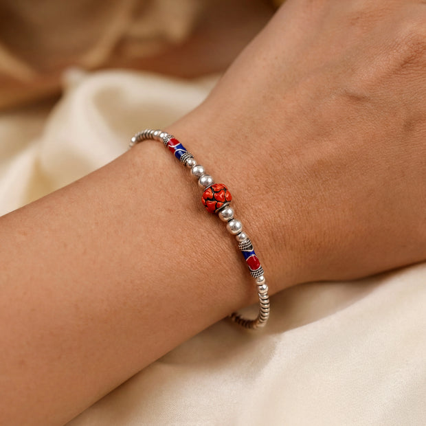 Artisanal Colour Bead Bracelet — 2