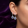 Evil Eye Teardrop Earrings — 3