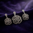Marcasite Floral Set — 3