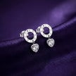 Love Heart Drop Earrings — 3