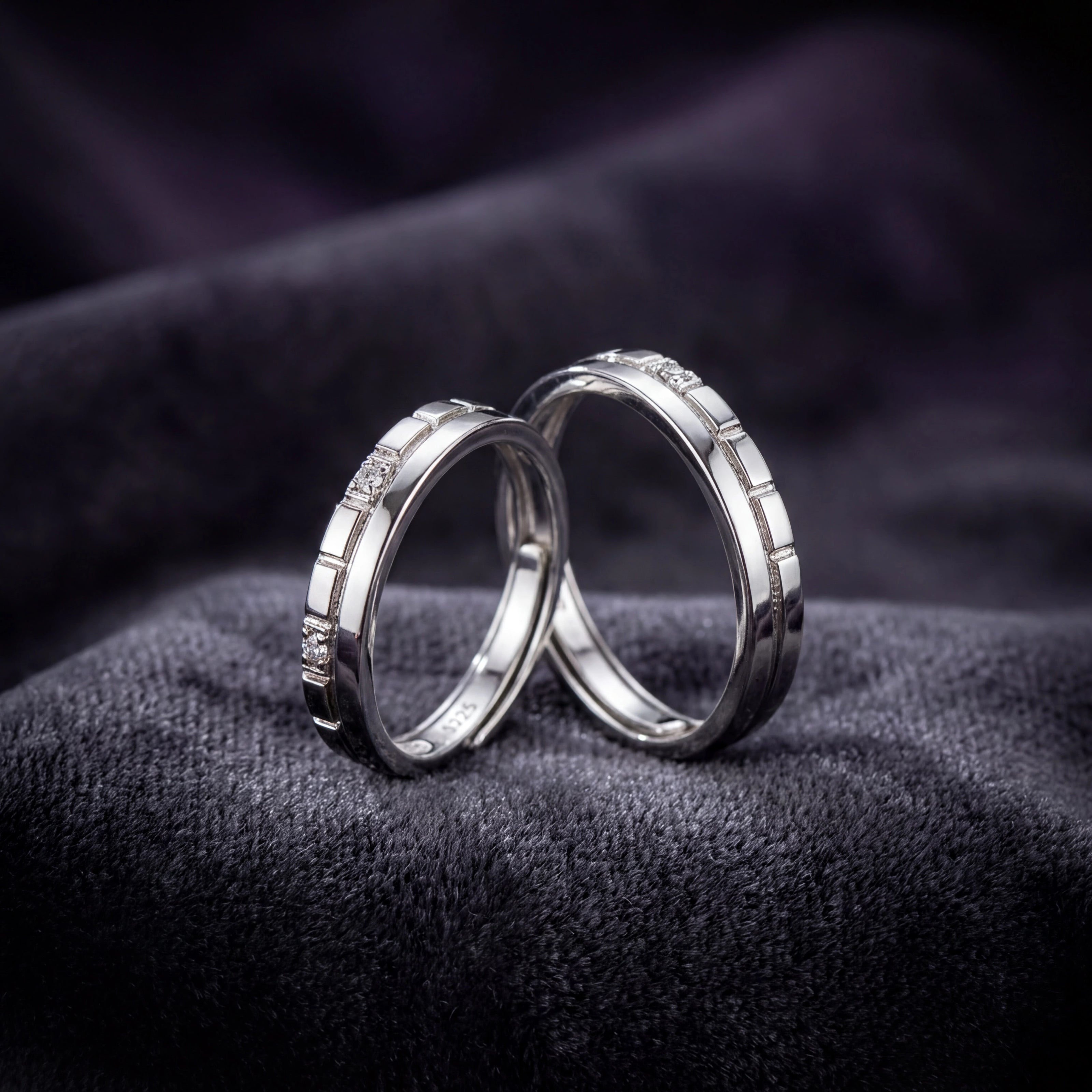 Geo Station Band Ring — 3