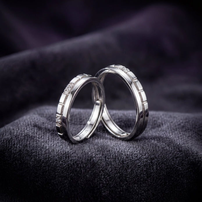 Geo Station Band Ring — 3