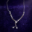 Geometric Drop Necklace — 3